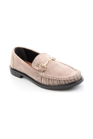 Vizon Kadın Loafer Ayakkabı K01503520972