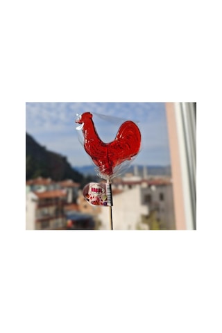 Horoz Şekeri 50 Adet Büyük Boy Lolipop 30 Gram Okul- Tatil- Kermes Çocuk Şeker