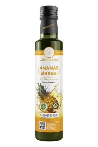 Zühre Ana Ananas Sirkesi Doğal Fermantasyon 500 Ml