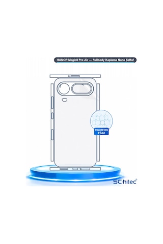 Schitec Honor Magic8 Pro Air Fullbody Nano Kaplama Koruyucu Film