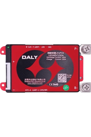Daly Smart 16s 48v 100a Can/rs485 Lifepo4 Bms