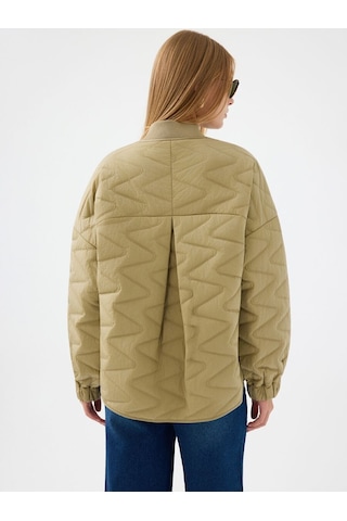 Loft Oversize Kadın Mont Lf2040629 Q1.v1 Açık Haki