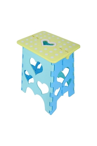 Bloomnest Kalın Aşk Noktası Katlanır Plastik Tabure, 30x23x39cm, Gelişmiş Masaj Taburesi, Yeniway Altın-siyah, Pratik Ve Kullanışlı Altın - Siyah