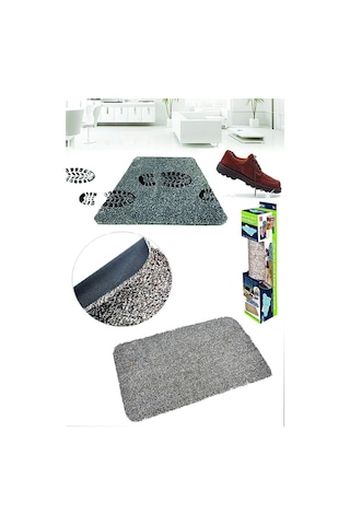 Clean Step Mat Yıkanabilir Mikrofiber Kir Toz Emici Iç-dış Ortam Paspas Çok Renkli