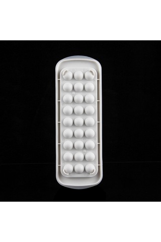 Yaratıcı Mini Top Şekilli 27-ızgara Buz Kalıp, Rastgele Renk Teslimatı Diğer