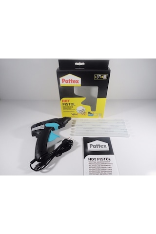 Pattex Silikon Tabancası + 6 Mum Sıcak Silikon Set Henkel N11.2140