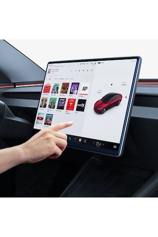 Tesla Y Juniper 2025 Uyumlu Multimedya 9h Nano Ekran Koruyucu
