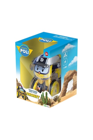 Polı Mrt-0656 Robocar Transforming Robot Figür Droney -necotoys
