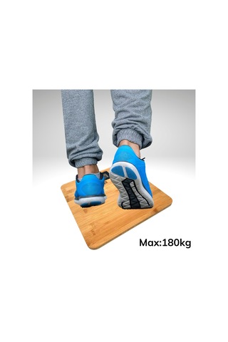 Techfit Bambu Banyo Baskülü Yüksek Hassasiyetli Darbelere Dijital