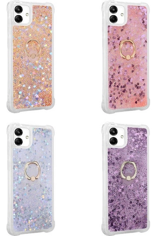 Zore Galaxy Uyumlu A04 Kılıf Milce Kapak - Pembe Pembe