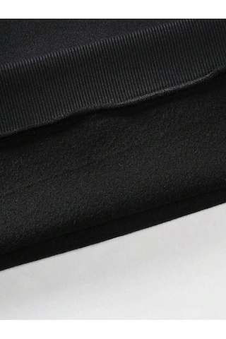 Seda Unisex Kadın/erkek Yılbaşı Temalı Sweatshirt SIYAH