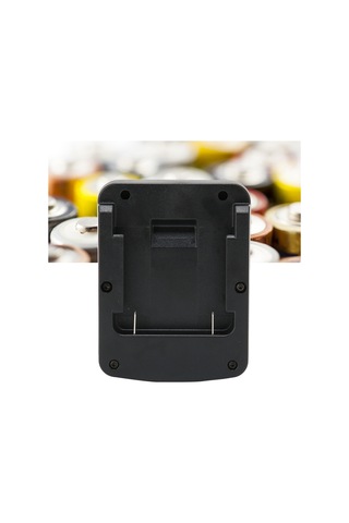 Kangvka Bosch 18v Litiyum Pilinden Metabo Elektrik Aletlerine Aktarım Adaptörü, Siyah, Dayanıklı Abs Malzeme, Basit Kullanım, Verimli Ve Güvenilir Besleme