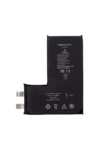 Apple Uyumlu iPhone 15 Pro Batarya Film'siz Puntalanabilir Cell 3274 Mah