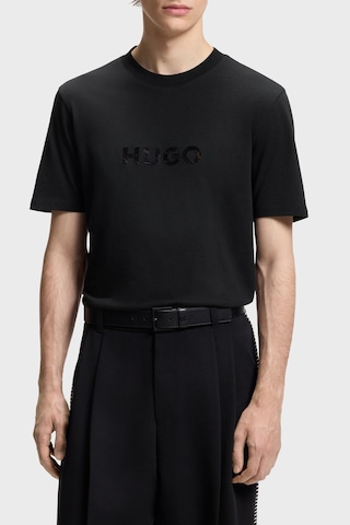 Hugo Erkek T Shirt 50557437 001 Siyah