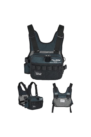 Fujin Tactical Vest Indigo Balıkçı Çantası