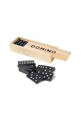 Focus Domino Ahşap Kutulu 28 Taşlı