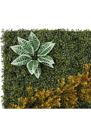 Biçiçek Dikey Bahçe Duvar Paneli 120x80cm Model25