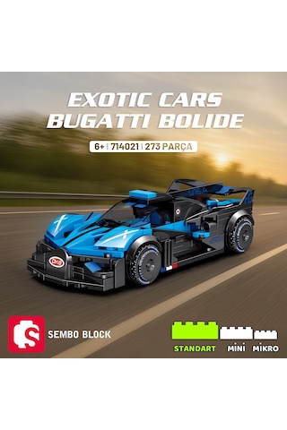 Sembo Block Bugatti Bolide Yapı Bloğu Seti 273 Parça