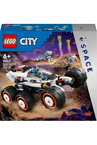 LEGO® City Uzay Keşif Robotu ve Uzaylı Canlı 60431 6+ Yaratıcı Oyuncak Yapım Seti - 311 Parça