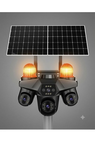 4kameralı Solar Kamera 8x Zoom 4kameralı Solar Kamera 8x Zoom