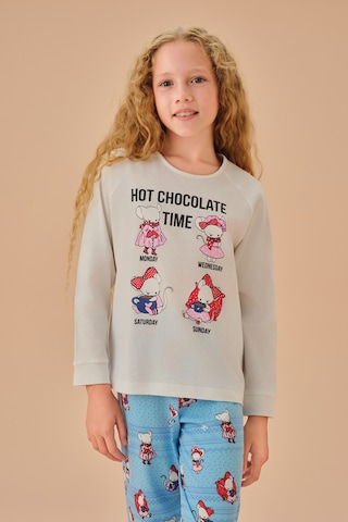 Suwen Lulusu Çocuk Pijama Takımı Shc25218660a956 Mavi