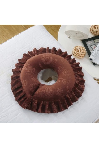 Suntek Boyun Yastığı U Şekilli Yıkanabilir Kahverengi Kahverengi