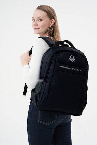 Unıted Colors Of Benetton Unisex Sırt Çantası 20964 Siyah