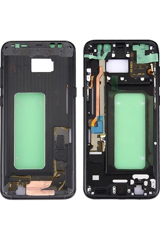 Samsung Galaxy S8+ Plus G955 İçin Orta Kasa Orta Panel- 5775 Gümüş