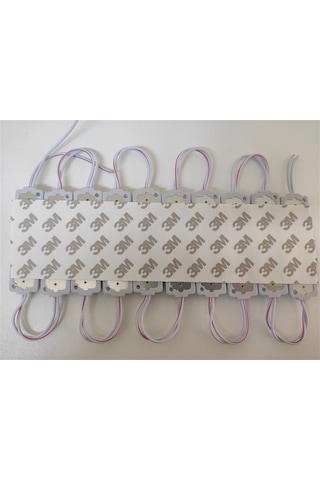 Replax Carub Camlı Parmak Led Lamba Beyaz 24 Volt Su Geçirmez 10'lu 3m