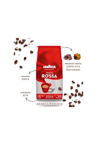 Qualita Oro 1kg + Qualita Rossa 1kg + Crema E Aroma 1kg 3'lü Çekirdek Kahve Seti 3kg 1 Lavazza Qualita Oro 1kg + Qualita Rossa 1kg + Crema E Aroma 1kg 3'lü Çekirdek Kahve Seti 3kg Çekirdek Kahve