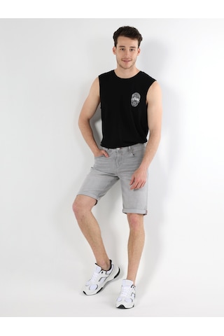 Colin'S Regular Fit Gri Erkek Jean Şort Cl1063590_Q1.V1_Dn42598