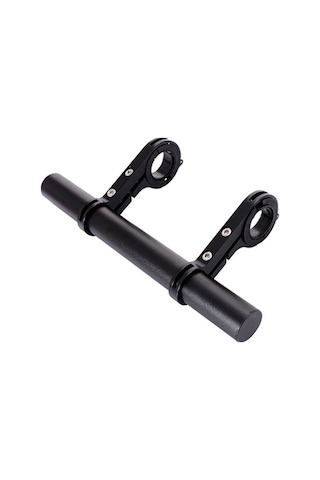 Monyee Alüminyum Çift Çubuklu Bisiklet Aksesuarı: Işık Ve Sayaç Uzatma Kolu, Siyah Fonksiyonel Destek