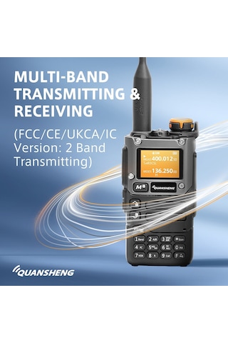 Jokmae Kask Telsiz Sistemi Quansheng Uv-k58 Telsiz Ab Standardı