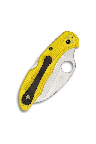 Spyderco Tasman Salt 2 Yellow Plainedge Kamp Çakı Sarı