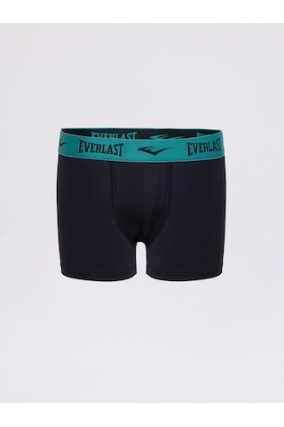 Everlast Renkli Lastik 3'lü Boxer Siyah