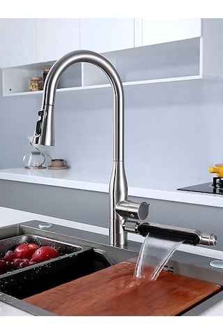 Akıllı Eviye Ve Spiralli Batarya Seti Ss304 75x45x22cm T.410