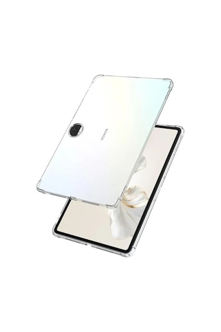 Uray Store Huawei Honor Pad 9 Kılıf Anti Shock Tablet Silikon - Şeffaf Arka Kapak