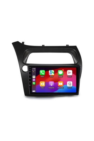 Honda Civic Hb 9"inch Android 14 Multimedya Sistemi 4-64 Navimex 2006-2011 Diğer