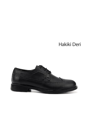 Gönderi(R) Gönderi R Erkek Siyah Bağcıklı Hakiki Deri Klasik Ayakkabı Ddma73542054 Siyah