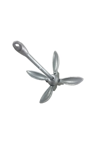 Tekne Çapası, Şemsiye Çapa, Katlanır Model, Galvaniz, 4kg