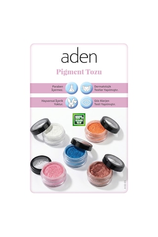 Aden Pigment Powder - Pigment Tozu Marmalade Marmelat 0