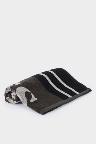 Defacto Erkek Pamuklu Plaj Havlusu E3167ax25smbk23 Siyah