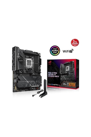 Asus Rog Strıx X870E Gaming Wifi 7 Ddr5 Hdmı-dp Typce Pcıe 5.0 Am5