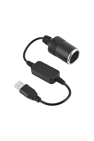 Crackedice Usb 5v - 12v Dönüştürücü, Takograf İçin Güç Kaynağı, Usb - Çakmak