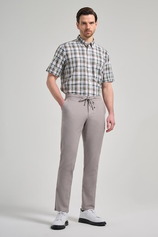 İmza Taş Rengi Pamuklu Yandan Cepli Casual Comfort Fit Jogger Pantolon 1003250110 Taş