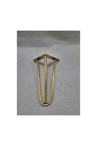 20 Cm Metal 8 Adet Gold Metal Mobilya Dolap Koltuk Kanepe Tv Ünitesi Ayakları Gold
