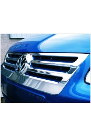 Vw Caddy Krom Ön Panjur 1 Prç. 2004-2007 P.Çelik Formlu