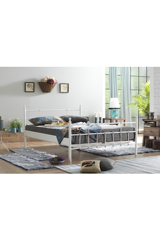 Bedliga Lalas Ferforje Metal Çift Kişilik Karyola (230296700)