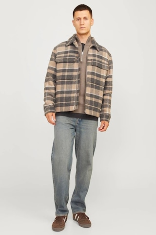 Jack & Jones Erkek Kazak 12259664 Bej Bej