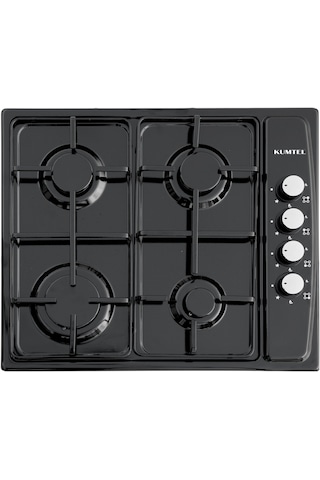 Kumtel KO-410 BF - DA6-833 Siyah Ankastre Set